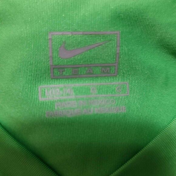 Nike Green V Neck Tee Shirt size Large - Picture 2 of 8